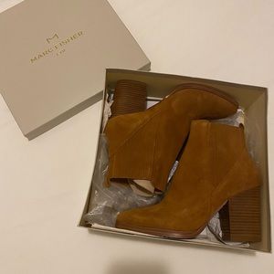 Marc Fisher suede booties (BRAND NEW)